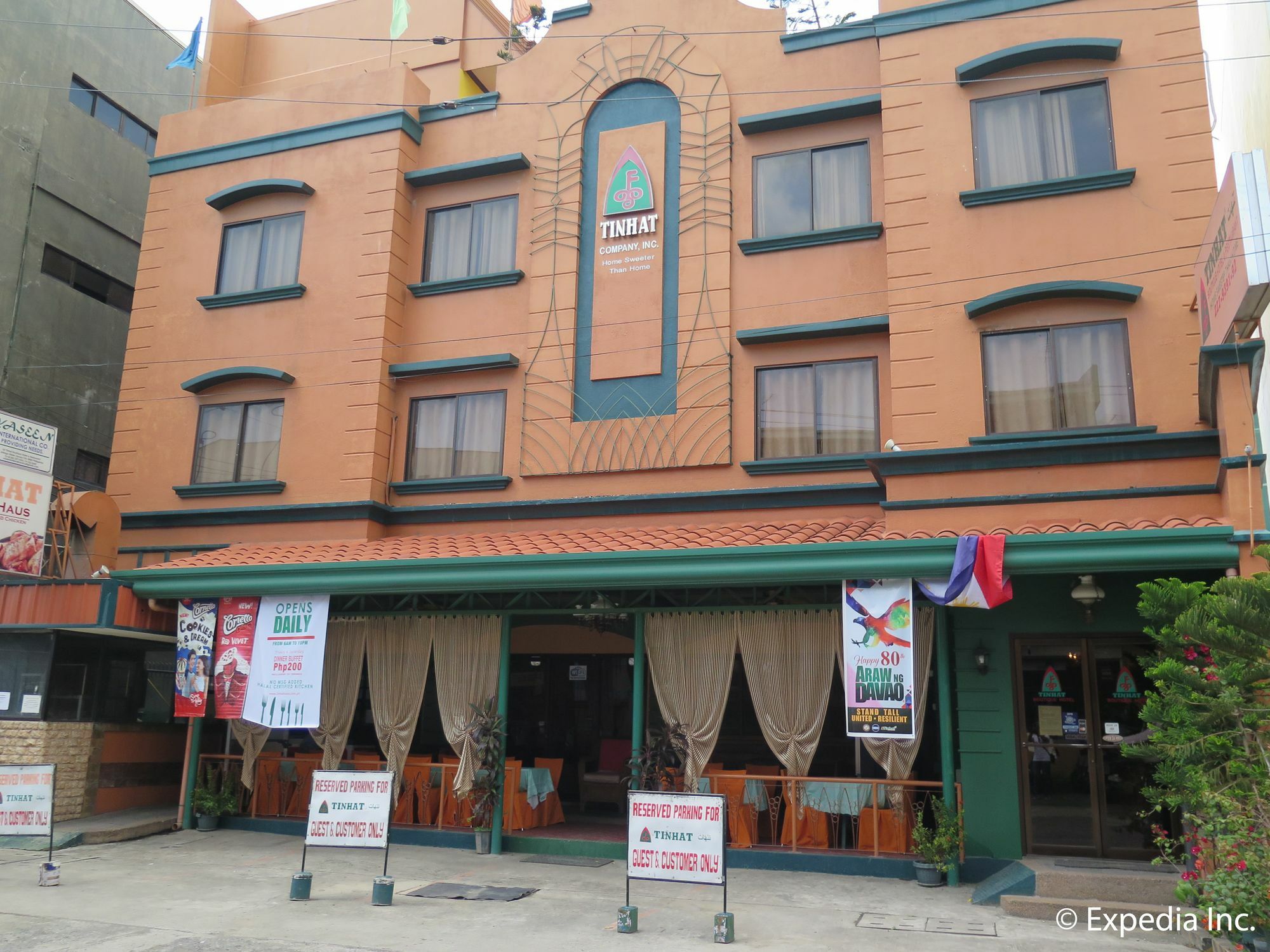Tinhat Halal حلال Certified Boutique Hotel And Restaurant Davao City Exterior foto